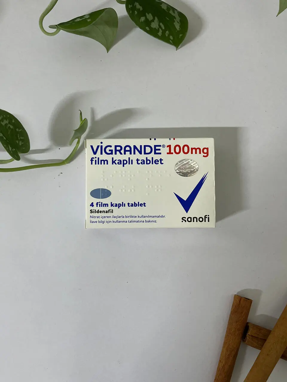 Vigrande 100 Mg 4 Tablet